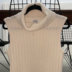Barneys New York Sleeveless Turtleneck